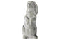 Urban Trends Collection 35773 Cement Rabbit Statue, Natural Gray