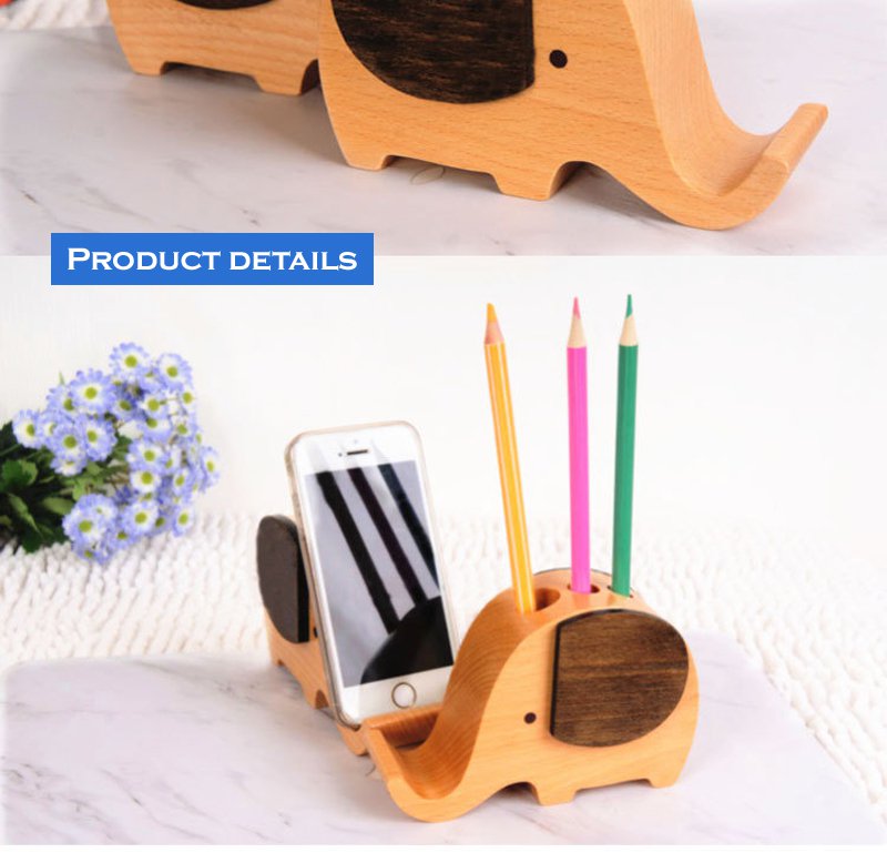 Multifunctional Elephant Desk Organizer